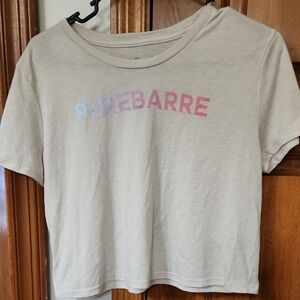 Pure Barre Light Tan Top